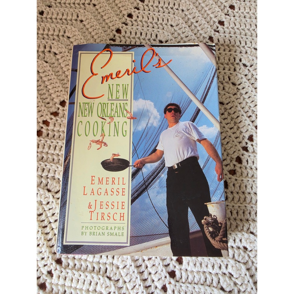 Emeril's New New Orleans Cooking HC DJ 1993 Emeril Lagasse Cookbook - Picture 1 of 8